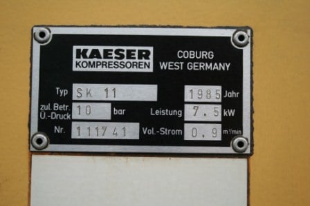 KAESER SK 11  1985